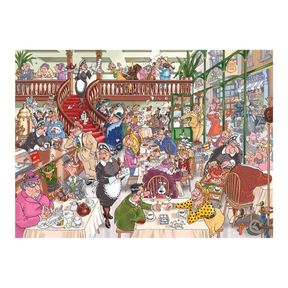 WASGIJ Destiny Puzzle 18 Fast Food Frenzy Toys for Ages 120 Multicolor 1000 - Picture 6 of 6